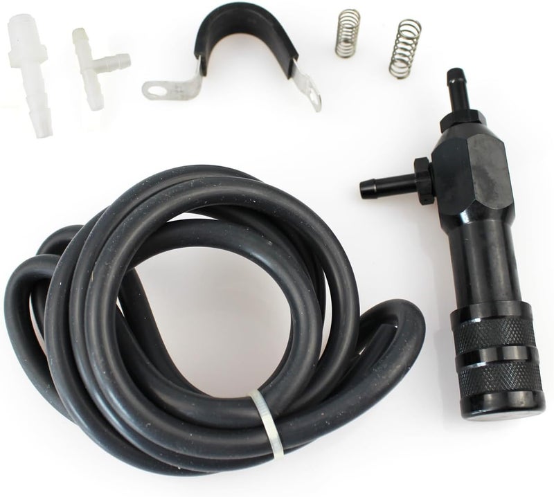 FORLETOR Manual Boost Controller Kit, 1-30 PSI Car Turbo Boost , Adjustable Universal Tur-bo Engine Controller, Aluminum Alloy Turbo Charger Closed Loop - Image 1